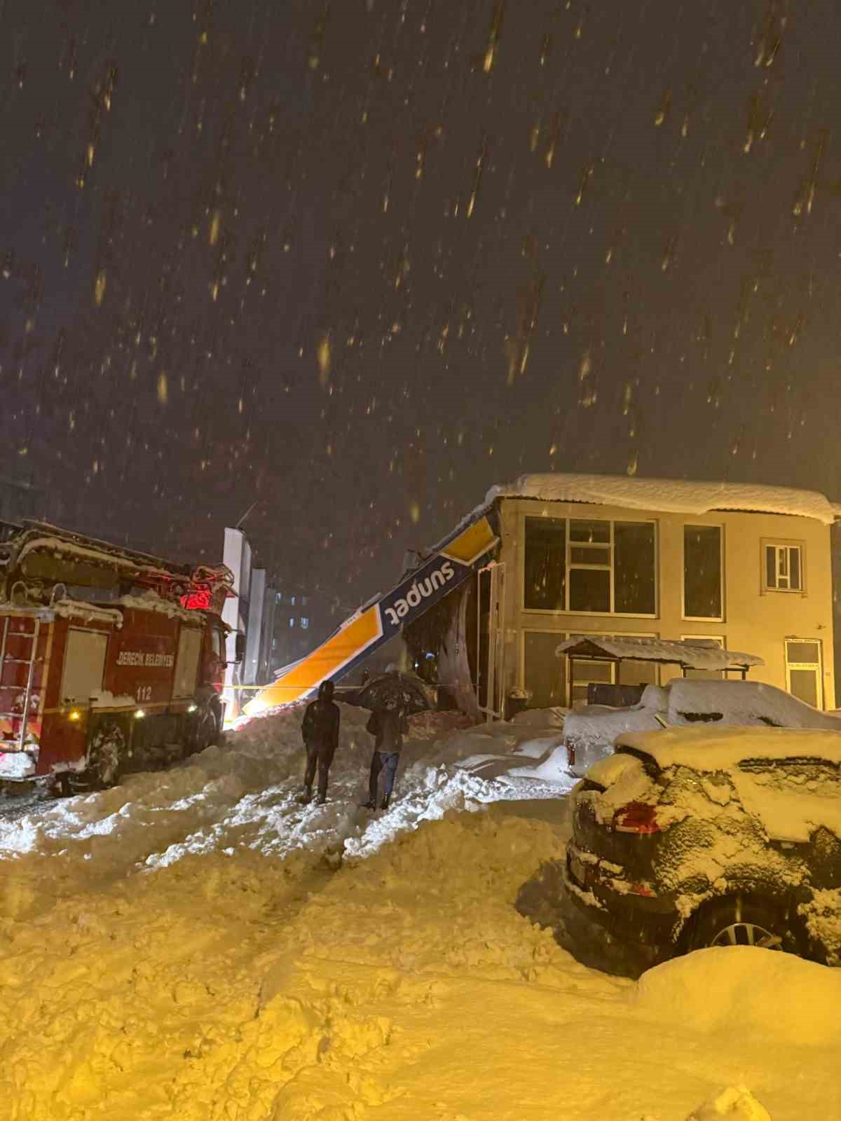 Derecikte facia kıl payı atlatıldı
