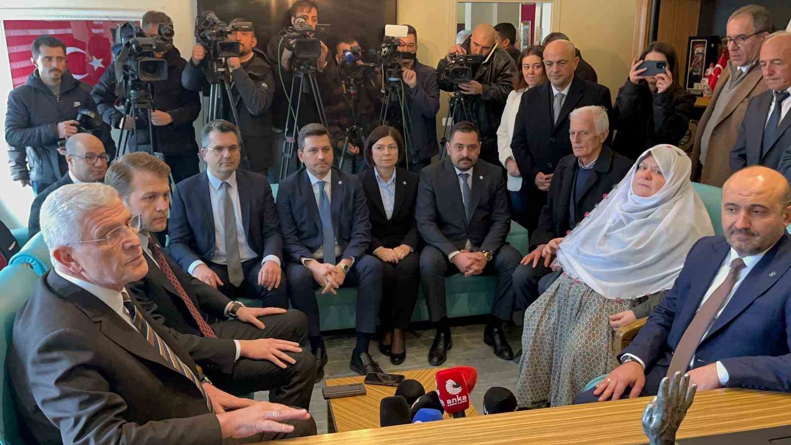 Dervişoğlu, İYİ Parti kurucusu Korkmaz’ın başörtüsü için hakaret ettiği Mihalgazi Belediye Başkanı’nı ziyaret etti
