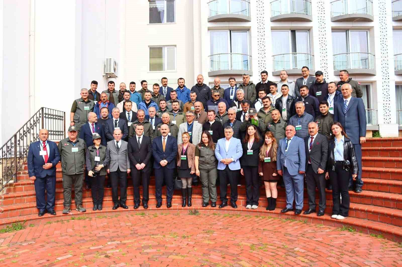 Develi’de görevli orman muhafızları Sinop’ta çalıştaya katıldı
