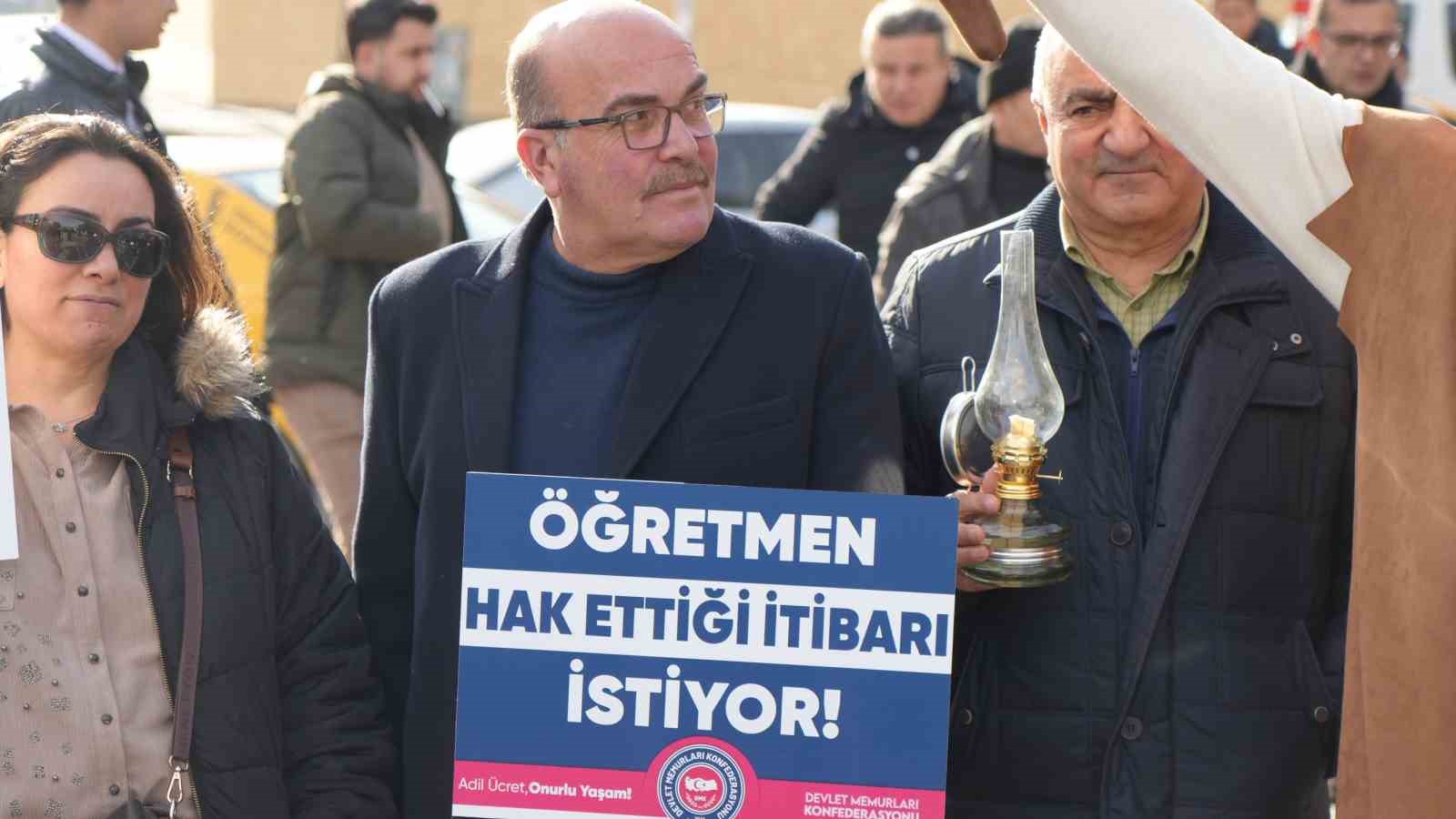 Devlet Memurları Konfederasyonu Başkanı Kaya: "En az yüzde 30 refah payı eklenmeden yapılacak hiçbir artışı kabul etmiyoruz"
