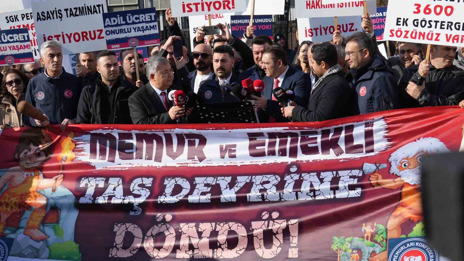 Devlet Memurları Konfederasyonu Başkanı Kaya: "En az yüzde 30 refah payı eklenmeden yapılacak hiçbir artışı kabul etmiyoruz"

