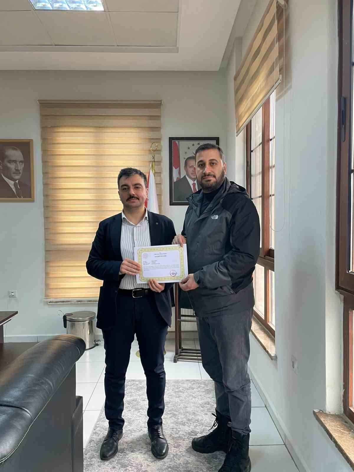 Dicle Kaymakamı Atış, emniyet personeli ile bir araya geldi
