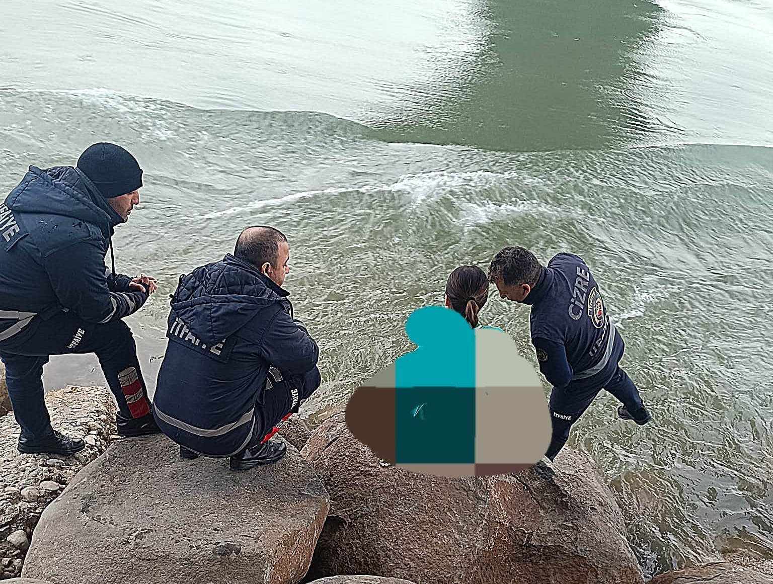 Dicle Nehri’nde intihar girişimi engellendi
