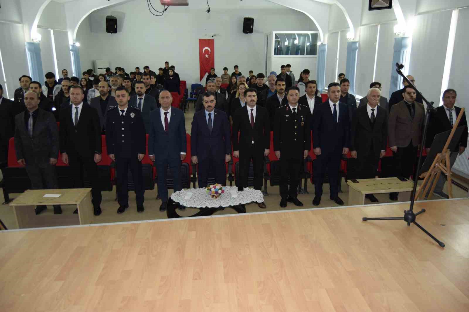 Dicle’de 18 Mart Çanakkale Zaferi ve Şehitleri Anma Günü programı düzenlendi
