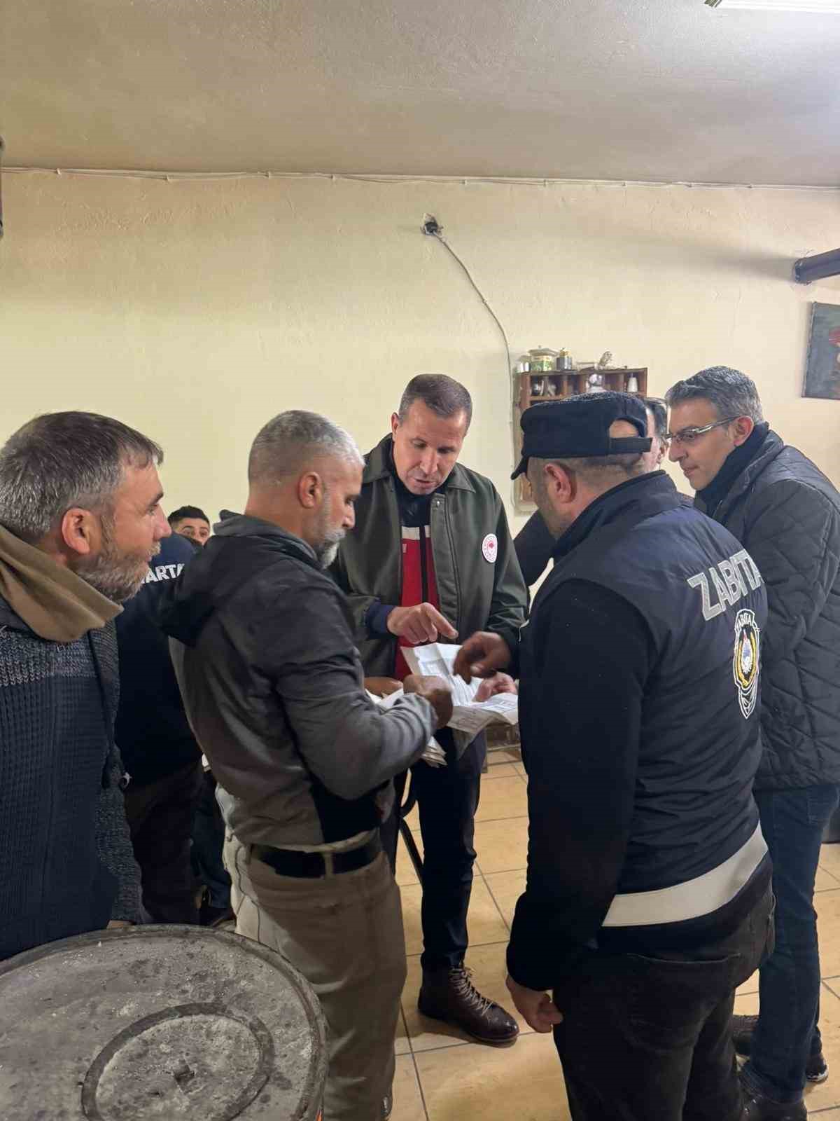 Dicle’de yılbaşı denetimi yapıldı
