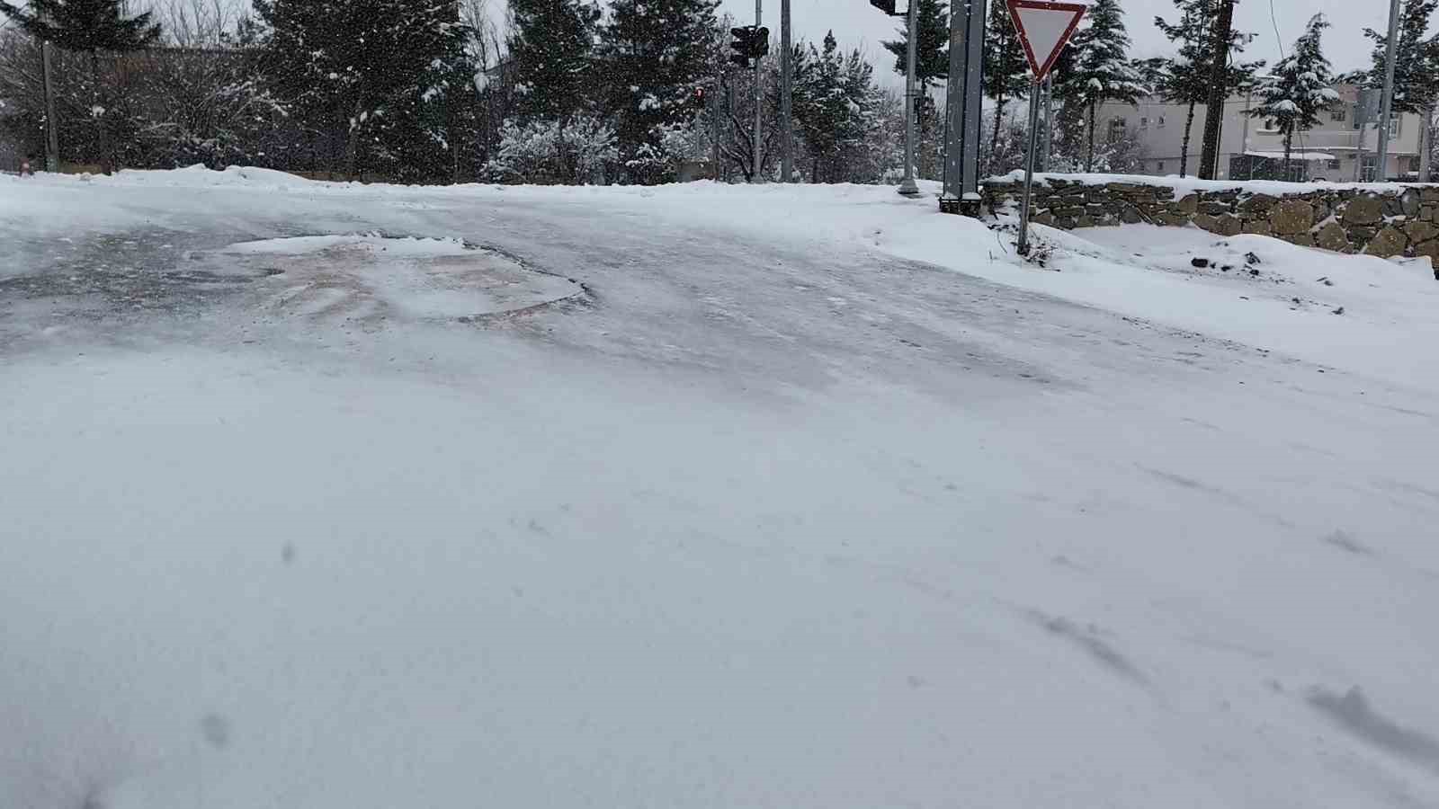 Dicle’de yoğun kar hayatı olumsuz etkiledi
