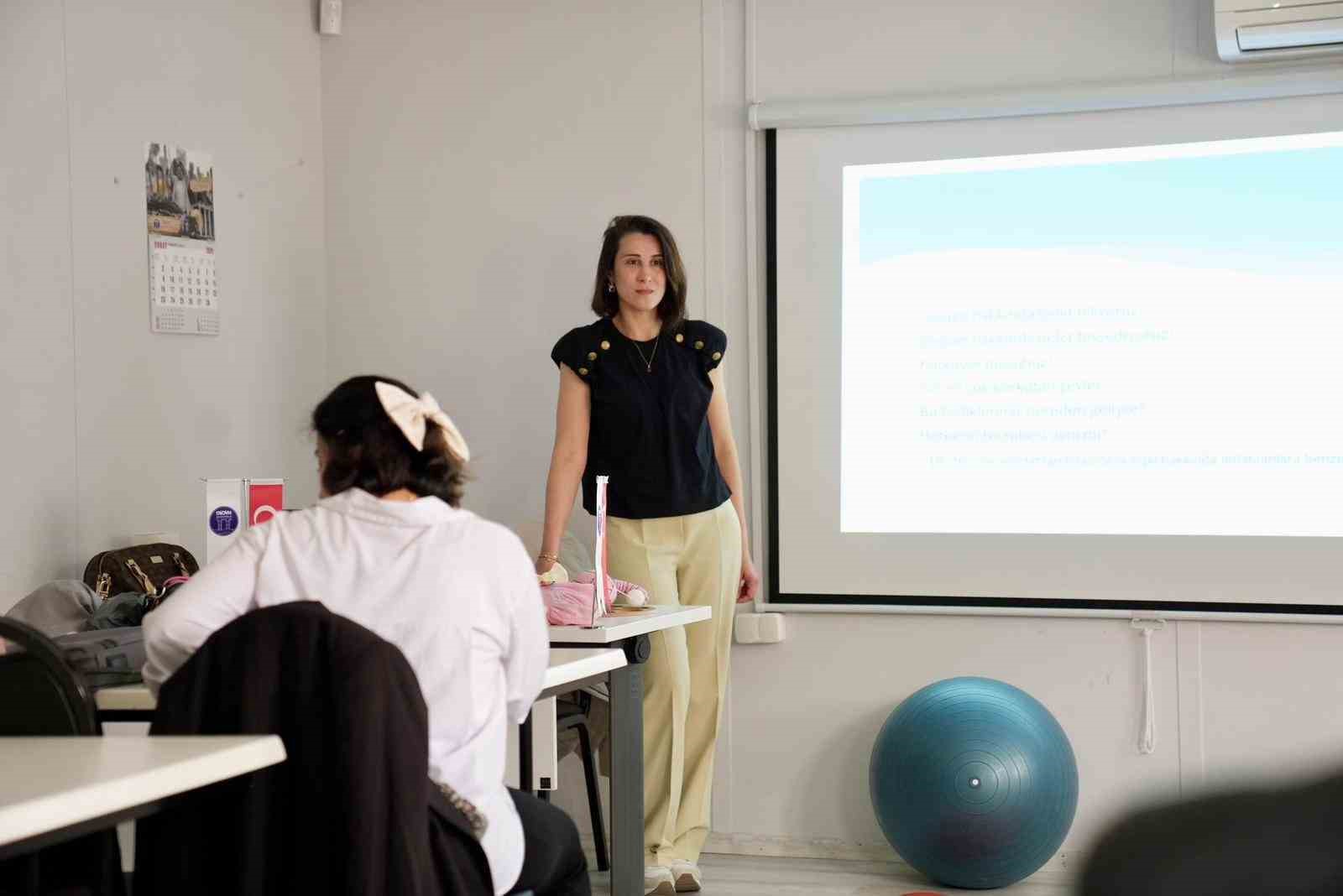 Didim Belediyesi’nden anne adaylarına kapsamlı eğitim
