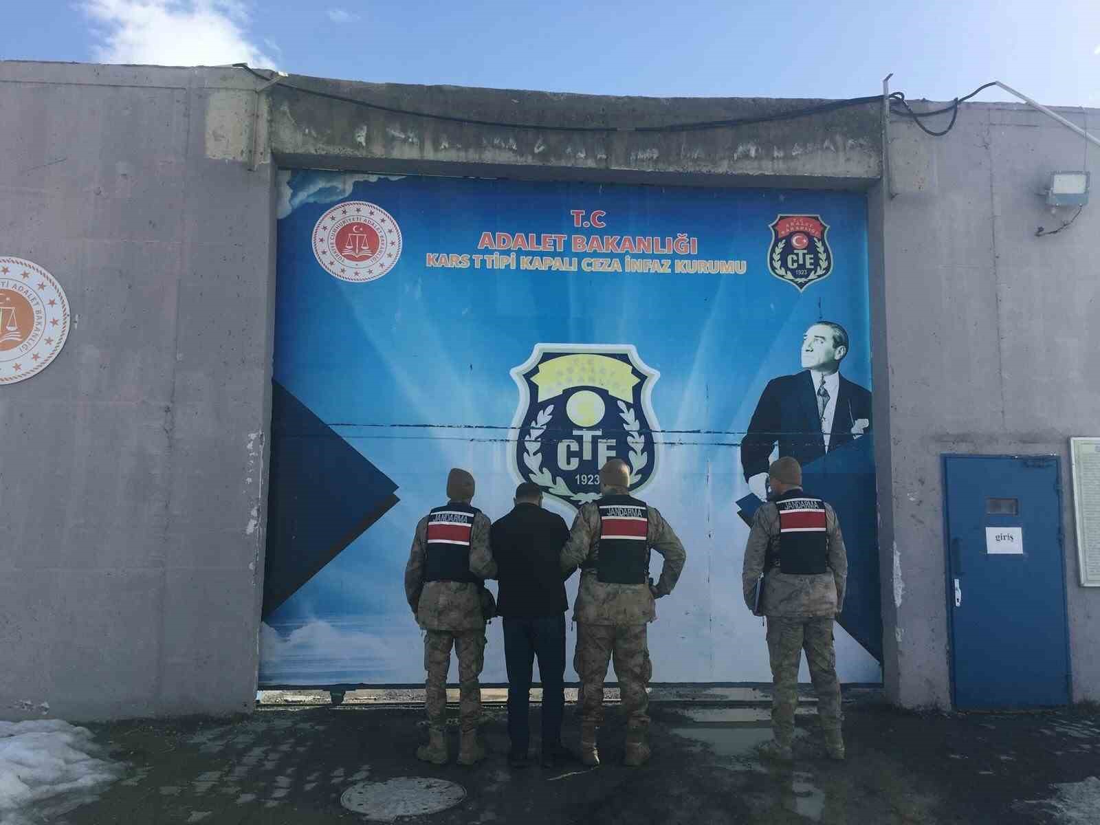 Digor’da 38 yıl hapis cezası bulunan 1 kişi yakalandı
