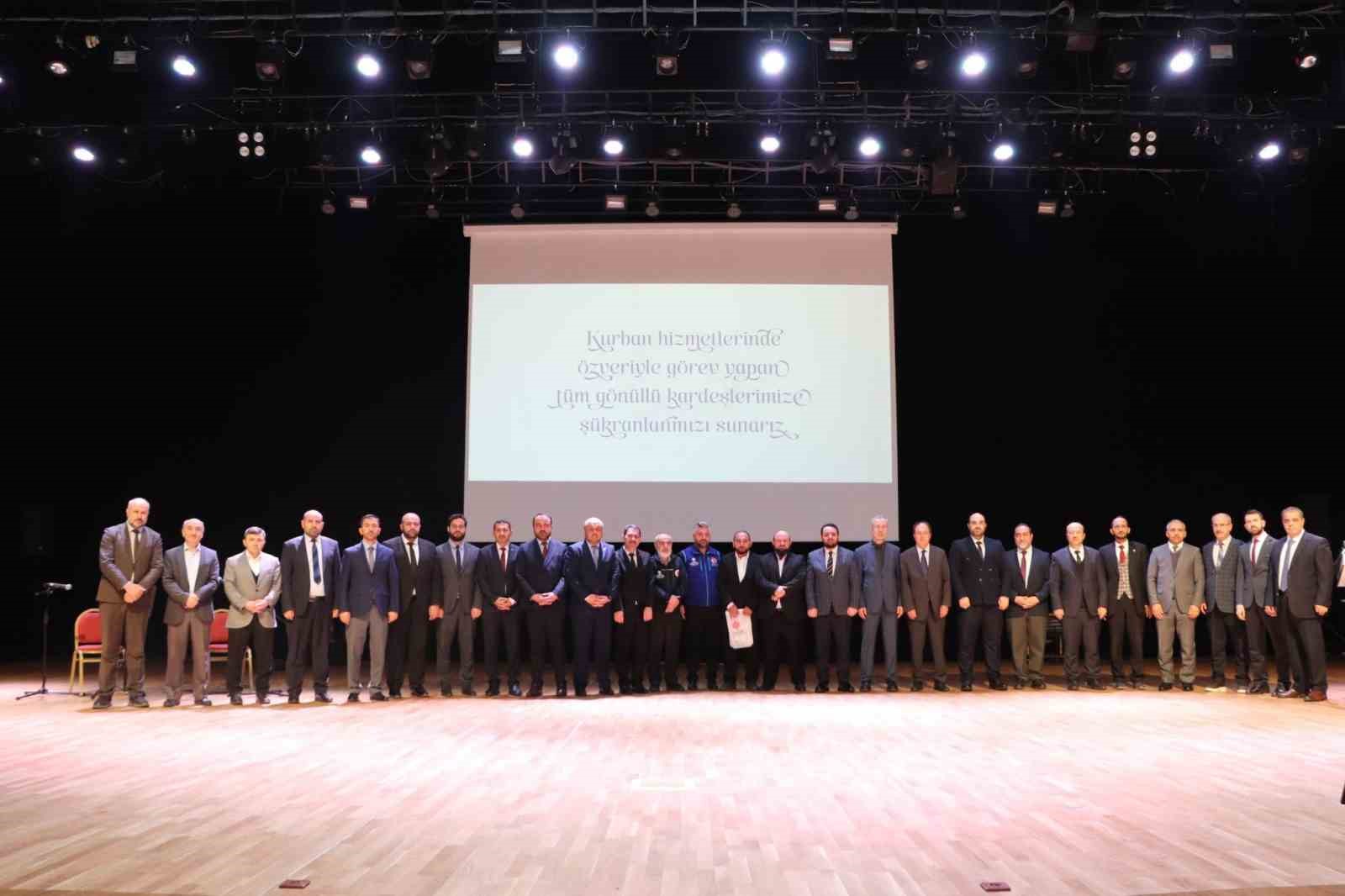 Din görevlilerine vekaletle kurban bilgilendirmesi yapıldı
