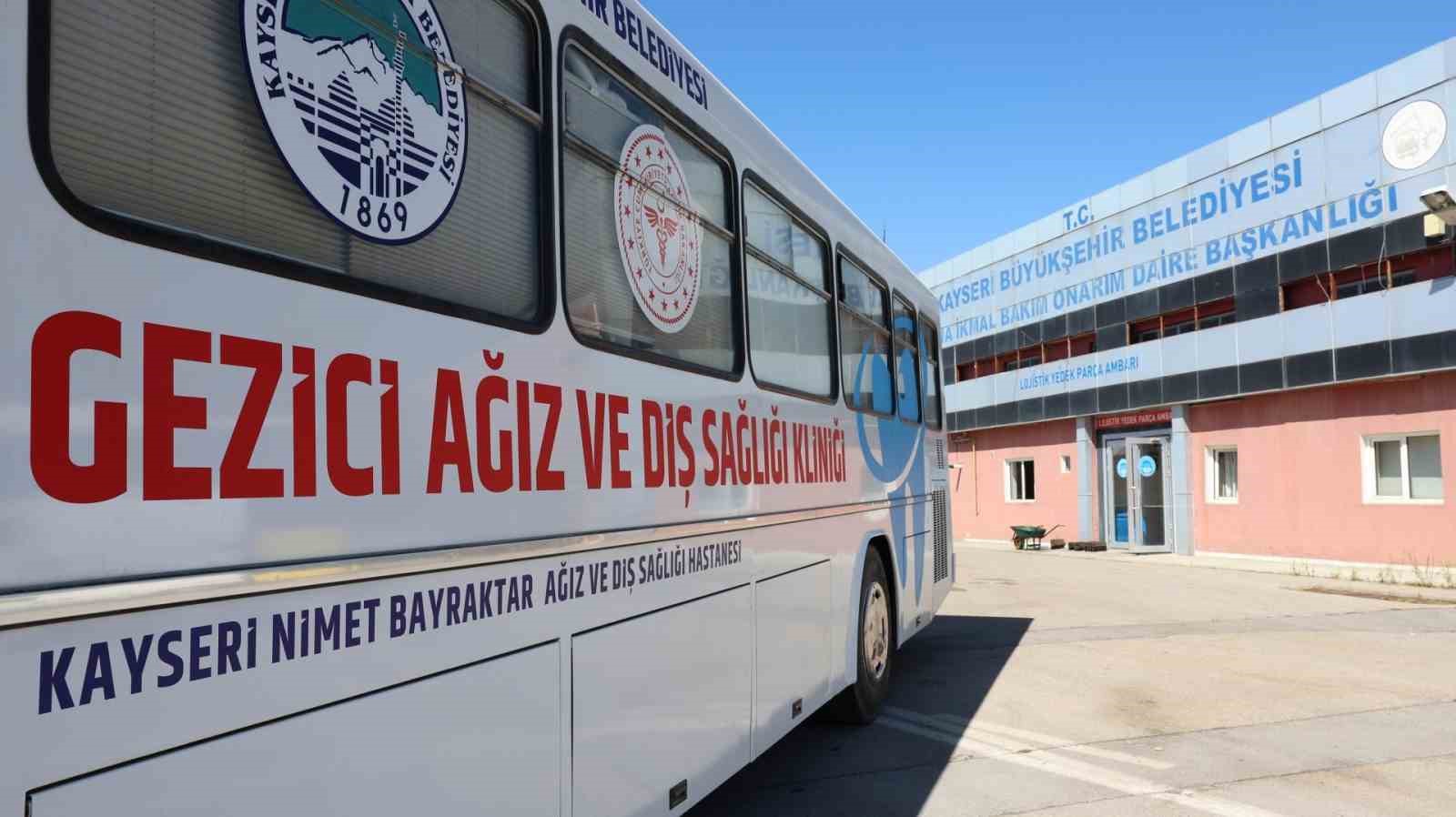 Diş sağlığında lider Kayseri’de büyükşehir ile onlarca kırsal mahalleye diş sağlığı desteği
