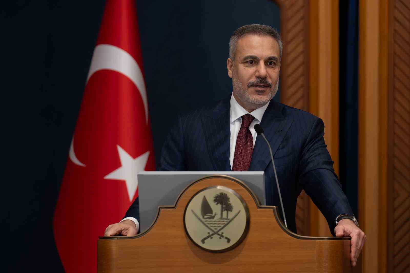 Dışişleri Bakanı Fidan: "Bu savaşın birinci müsebbibi İsrail’dir"
