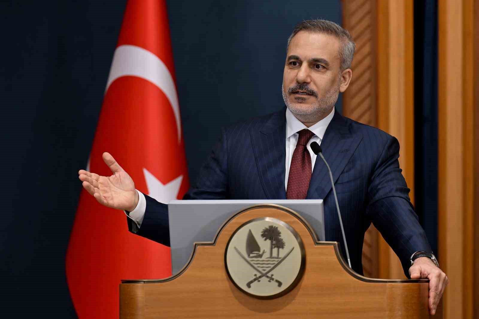 Dışişleri Bakanı Fidan: "Bu savaşın birinci müsebbibi İsrail’dir"
