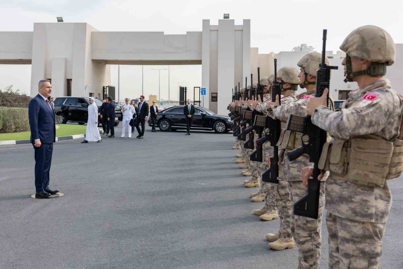 Dışişleri Bakanı Fidan, Katar’da
