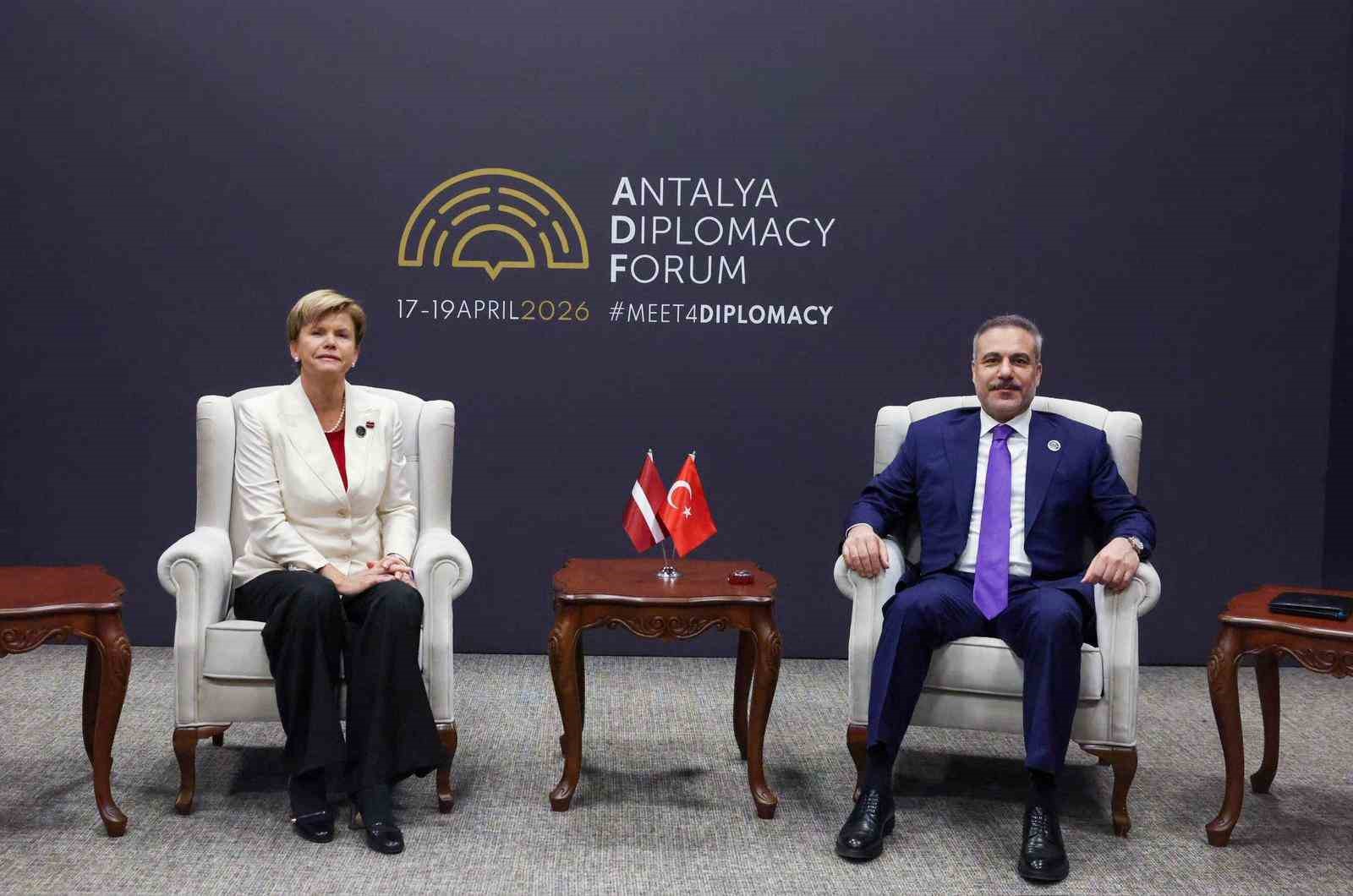 Dışişleri Bakanı Fidan, Letonyalı mevkidaşı Braze ile görüştü
