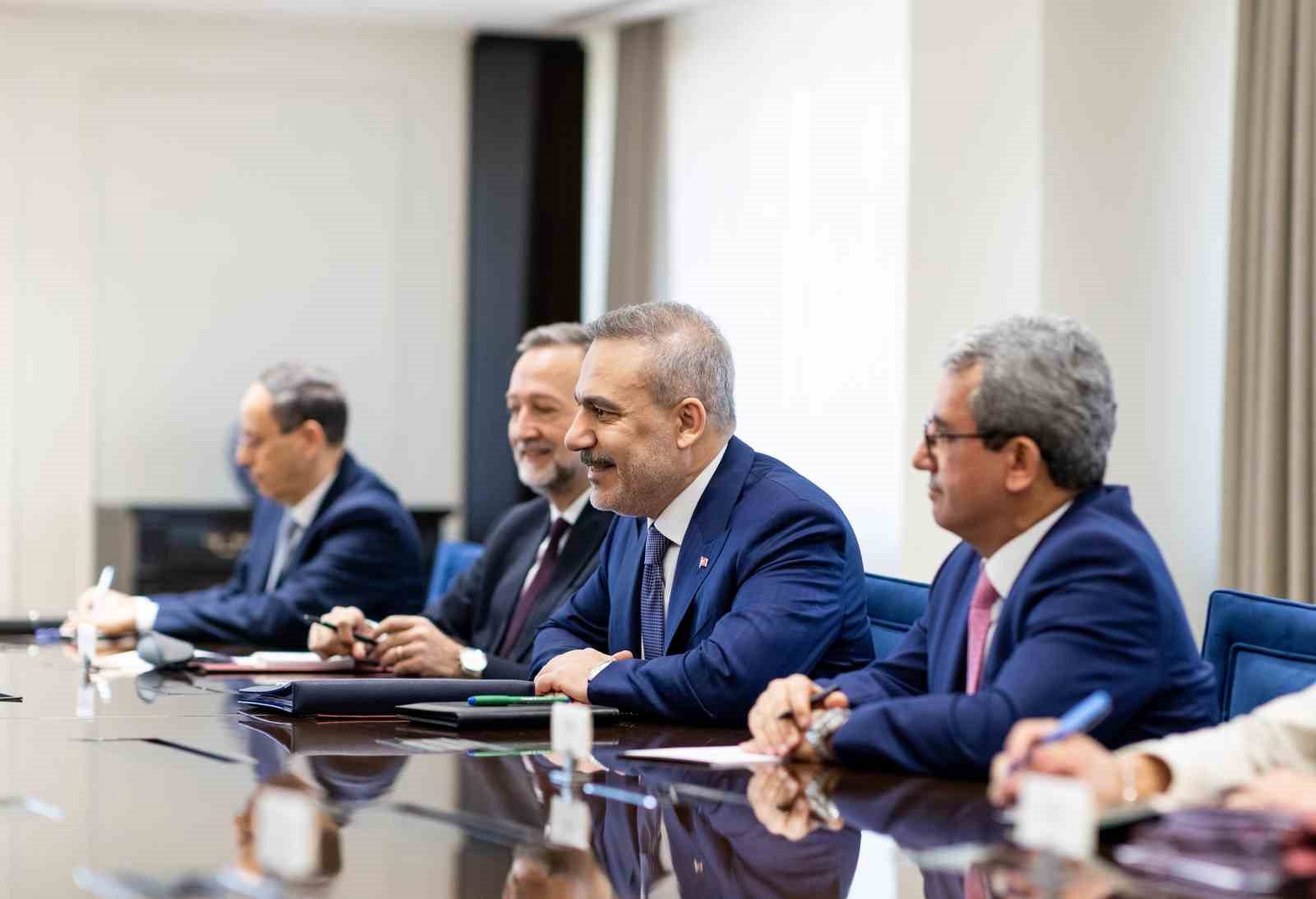 Dışişleri Bakanı Hakan Fidan, Birleşmiş Milletler Genel Sekreteri Antonio Guterres ile Ankara’da bir araya geldi.
