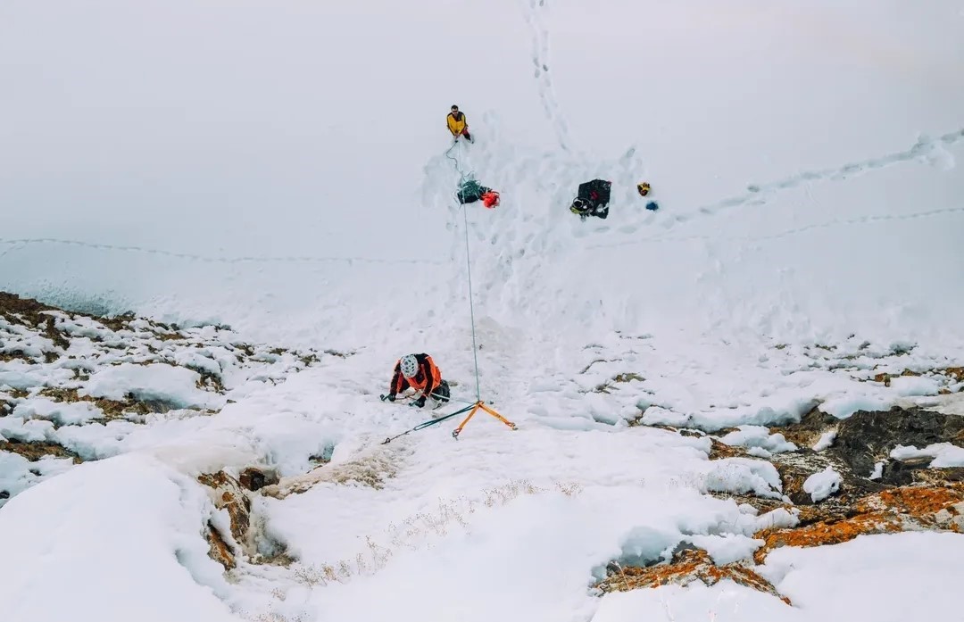 Diyadin Kanyonu’nda buz tırmanışı heyecanı
