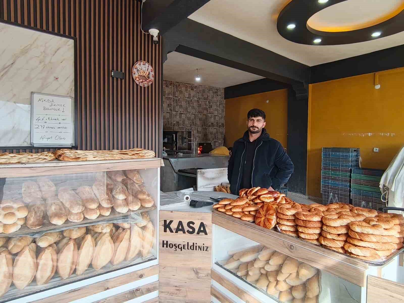 Diyadin’de askıda ekmek dayanışması
