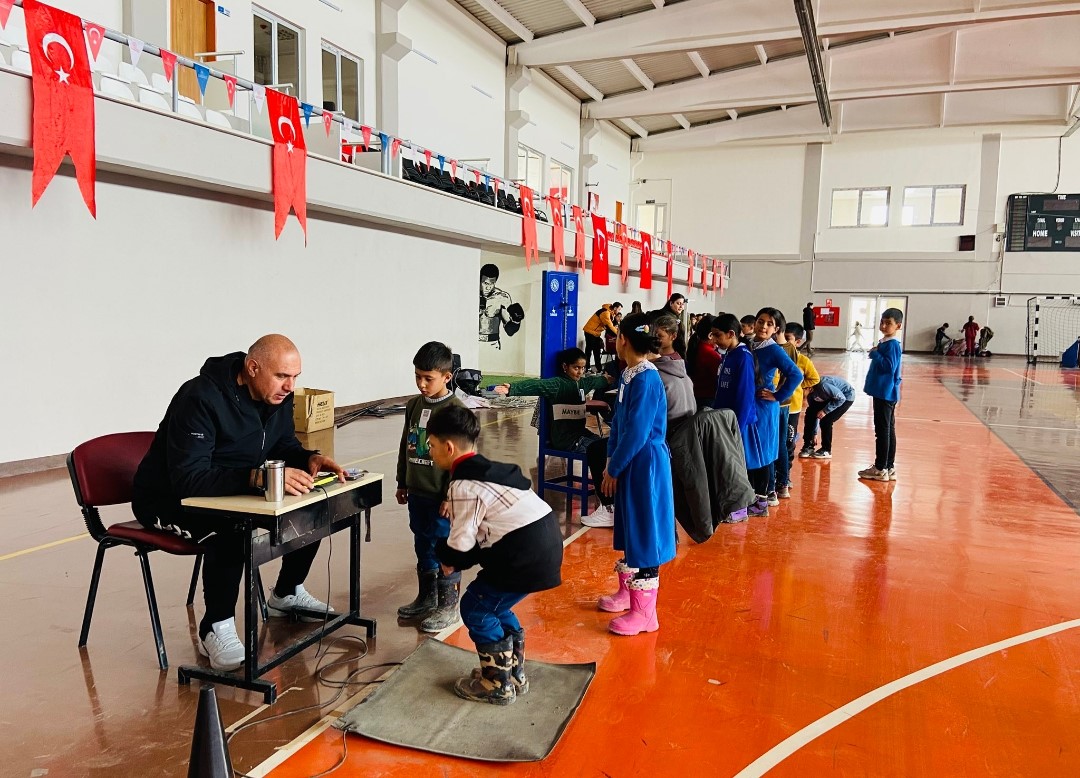 Diyadin’de geleceğin sporcuları keşfediliyor
