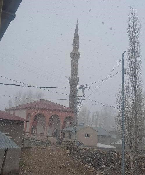 Diyadin’de nisan karı
