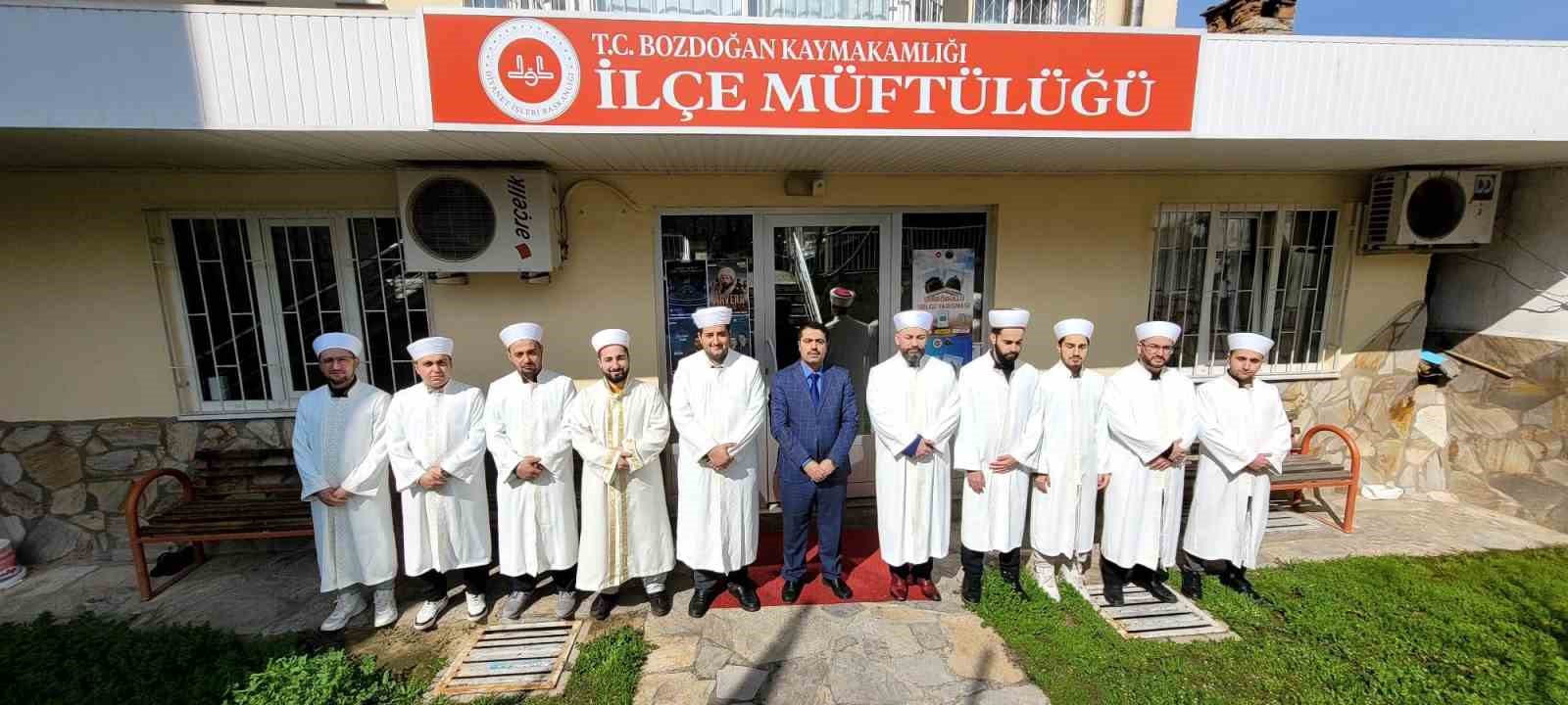 Diyanet Akademisi mezunu imam-hatipler Bozdoğan’da göreve başladı
