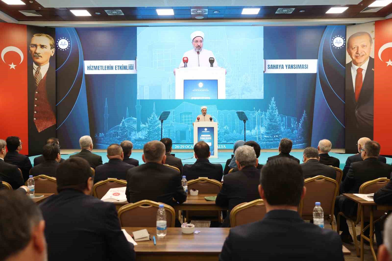 Diyanet İşleri Başkanı Arpaguş: "Müftü, çareler arayan kimsedir"
