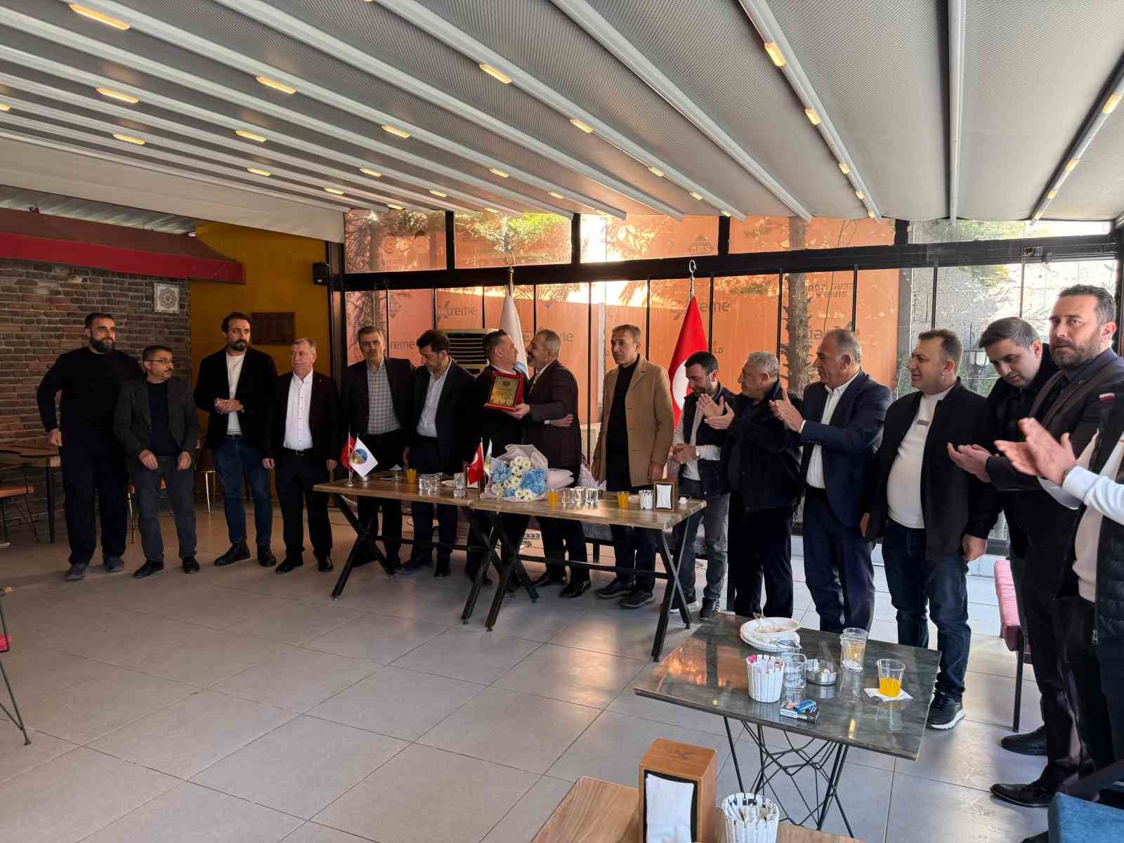 Diyarbakır Kuyumcular ve Sarraflar Odasında devir teslimi
