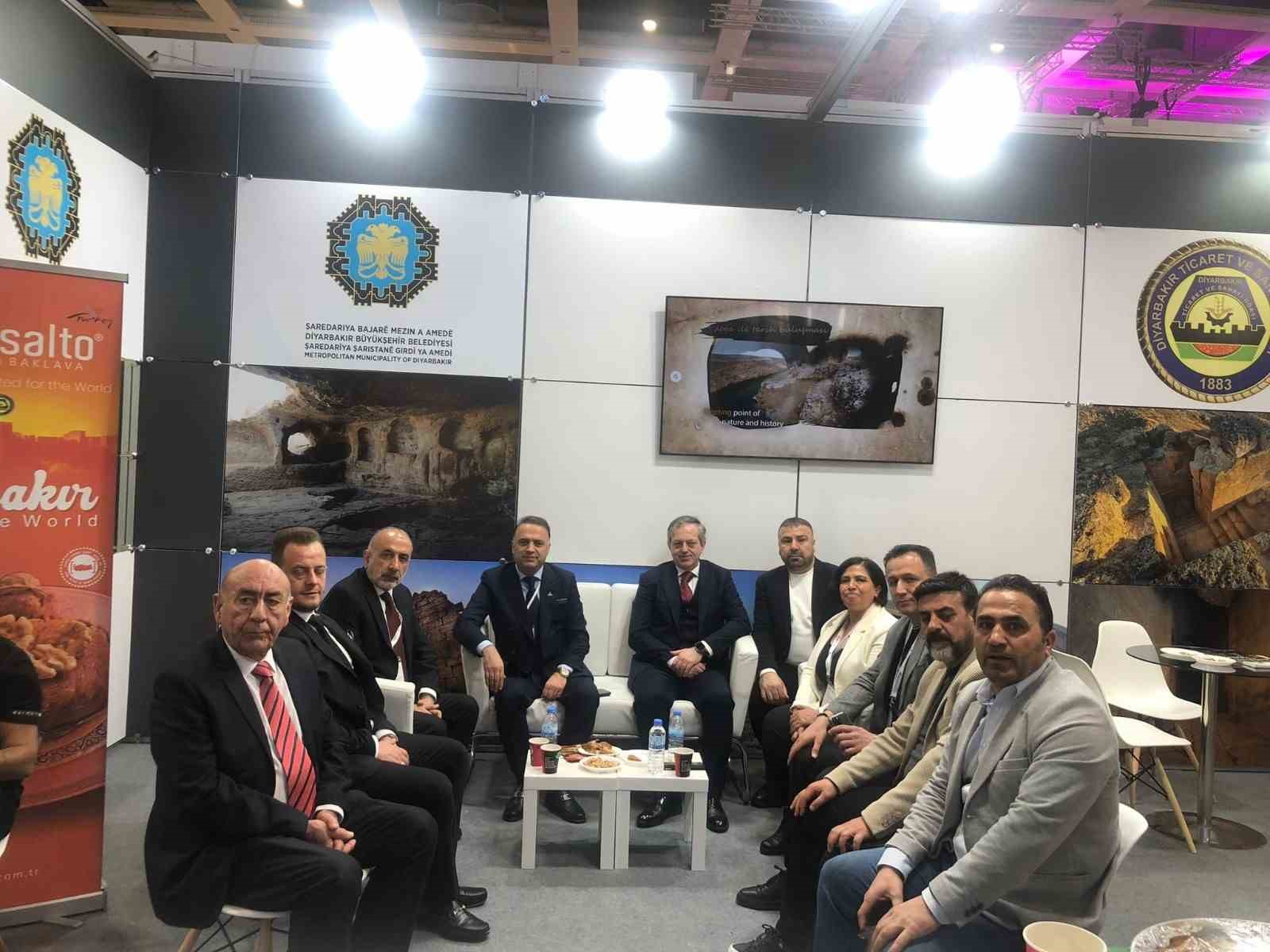 Diyarbakır tarihi ve kültürel değerleriyle ITB Berlin Fuarı’nda
Diyarbakır tarihi ve kültürel değerleriyle ITB Berlin Fuarı’nda