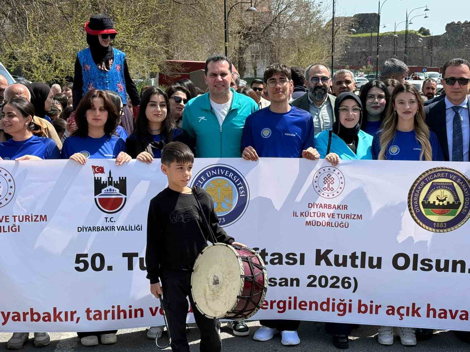 Diyarbakır’da 50. Turizm Haftası etkinliklerle başladı
