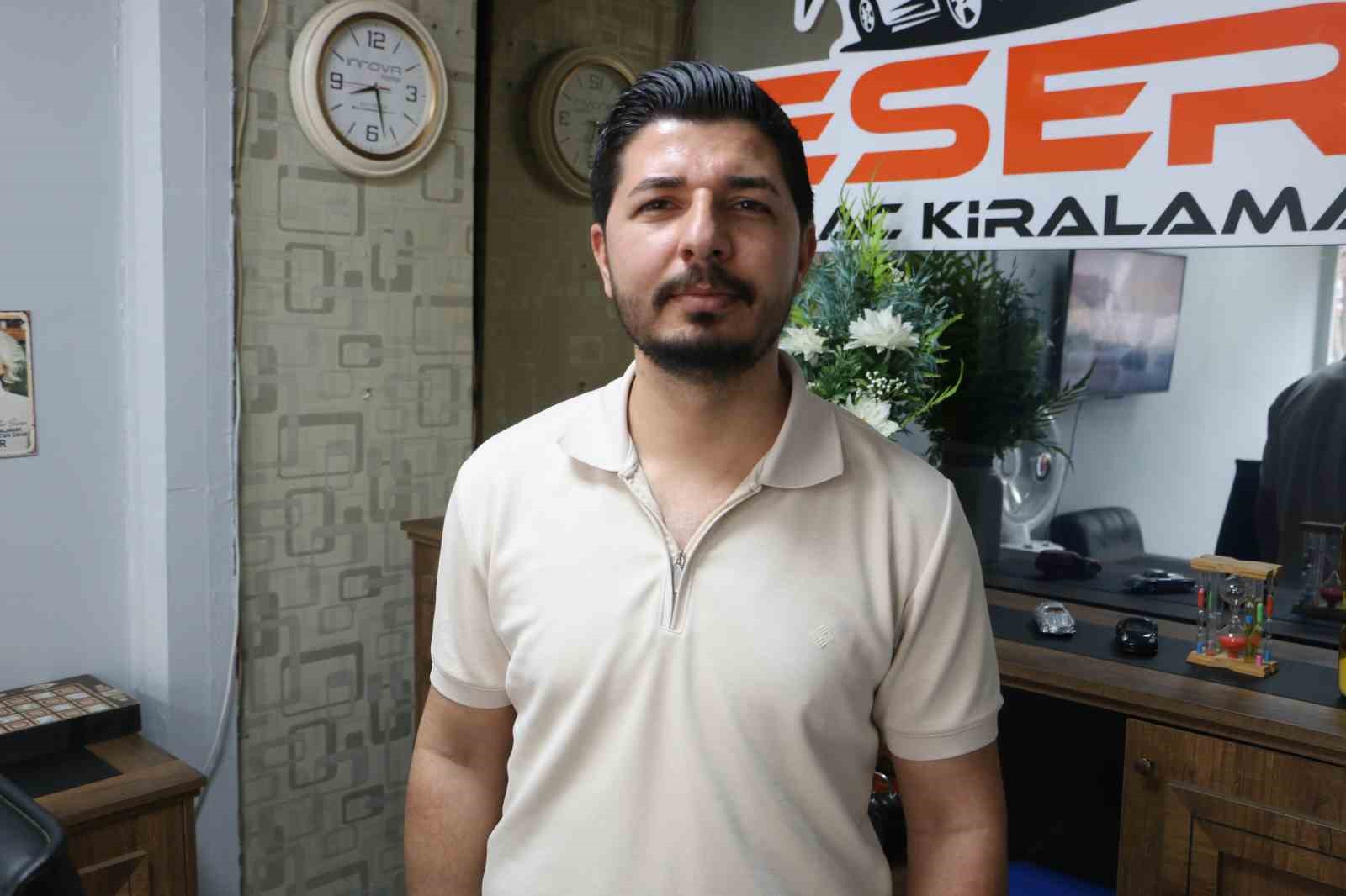 Diyarbakır’da baharla birlikte araç kiralamaya talep de arttı
