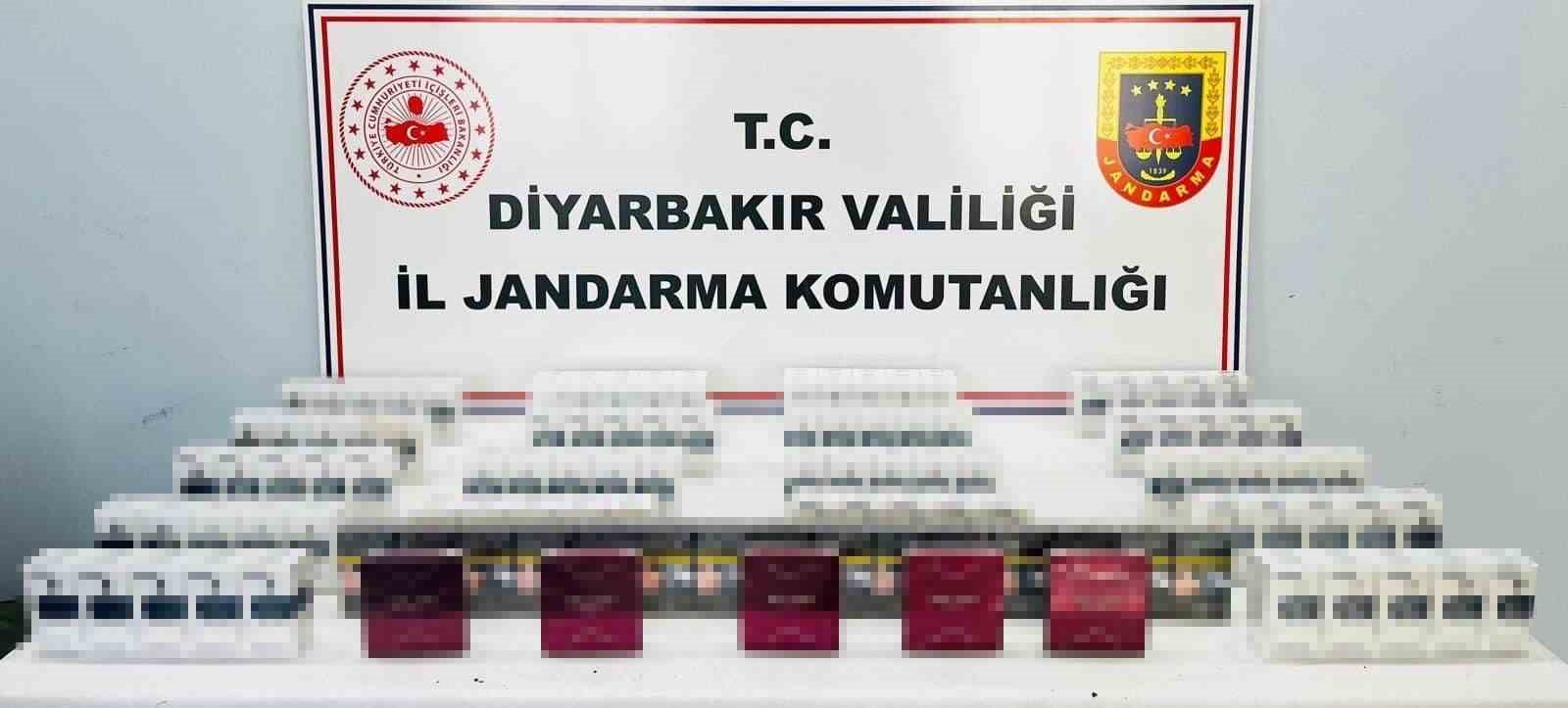 Diyarbakır’da çok sayıda kaçak ürün ele geçirildi
