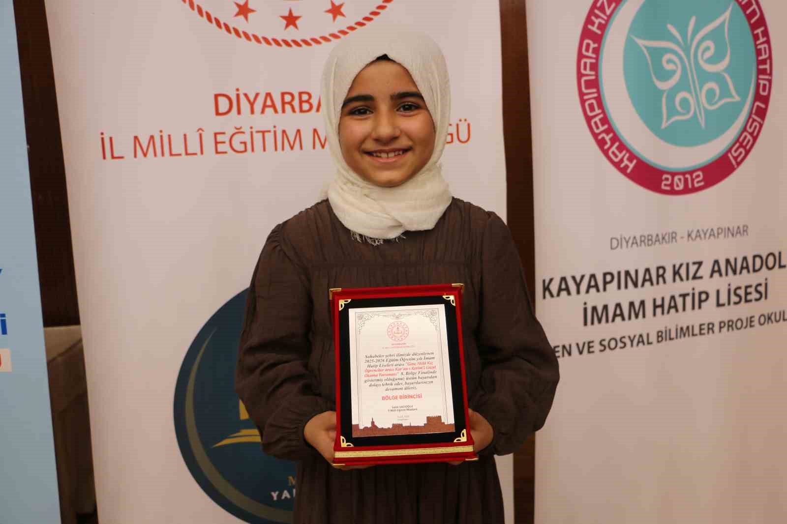 Diyarbakır’da "Genç Nida Kur’an-ı Kerim’i Güzel Okuma Yarışması" bölge finalleri tamamlandı
