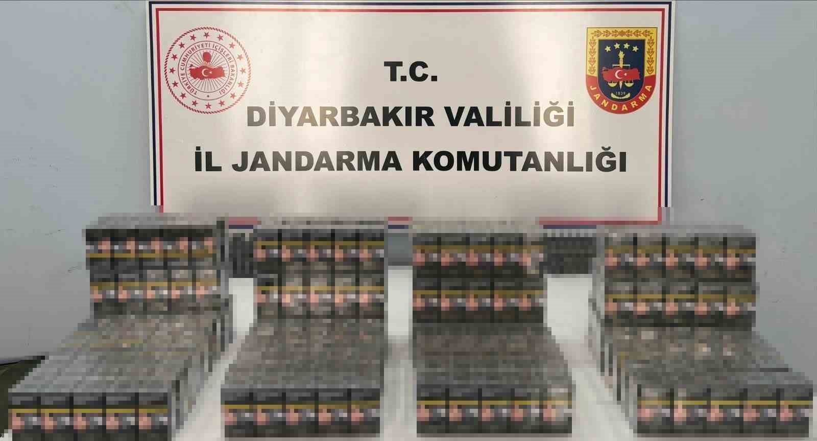 Diyarbakır’da kaçakçılık operasyonlarında 33 gözaltı
