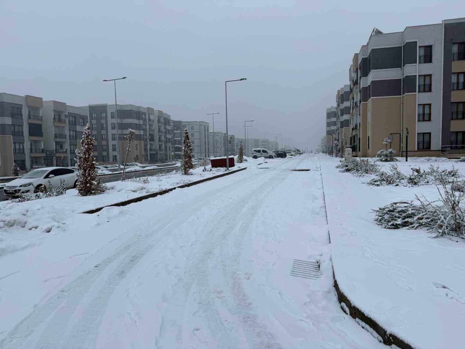 Diyarbakır’da kar yağışı yeniden başladı
