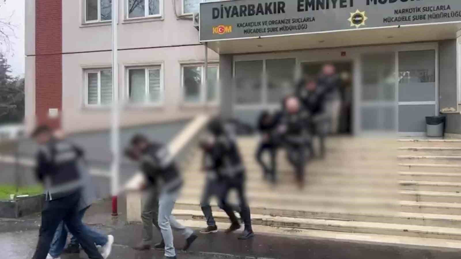Diyarbakır’da organize suç örgütüne operasyon: 10 tutuklama
