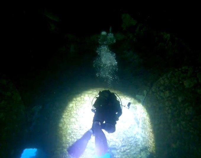 Diyarbakır’da sualtındaki Tekye Medresesi görüntülendi
