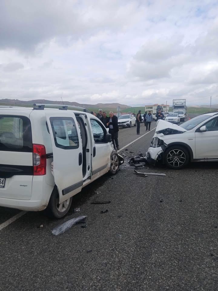 Diyarbakır’da trafik kazası: 6 yaralı
