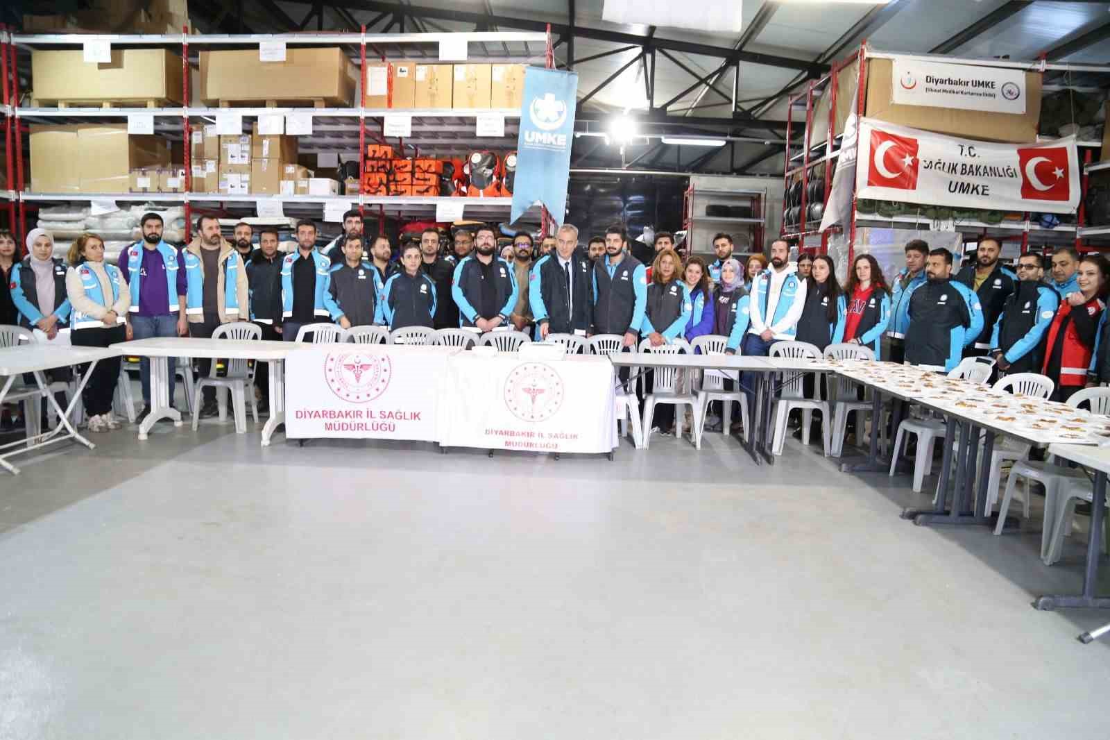 Diyarbakır’da UMKE personel sayısı 623’e yükseldi
