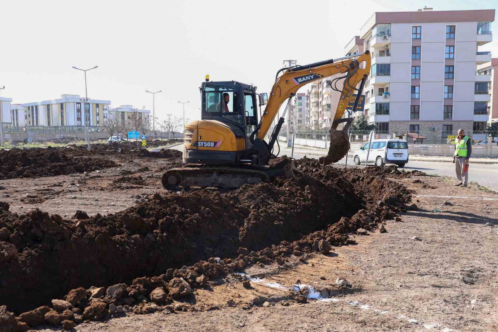 Diyarbakır’da üstyapı çalışmaları
