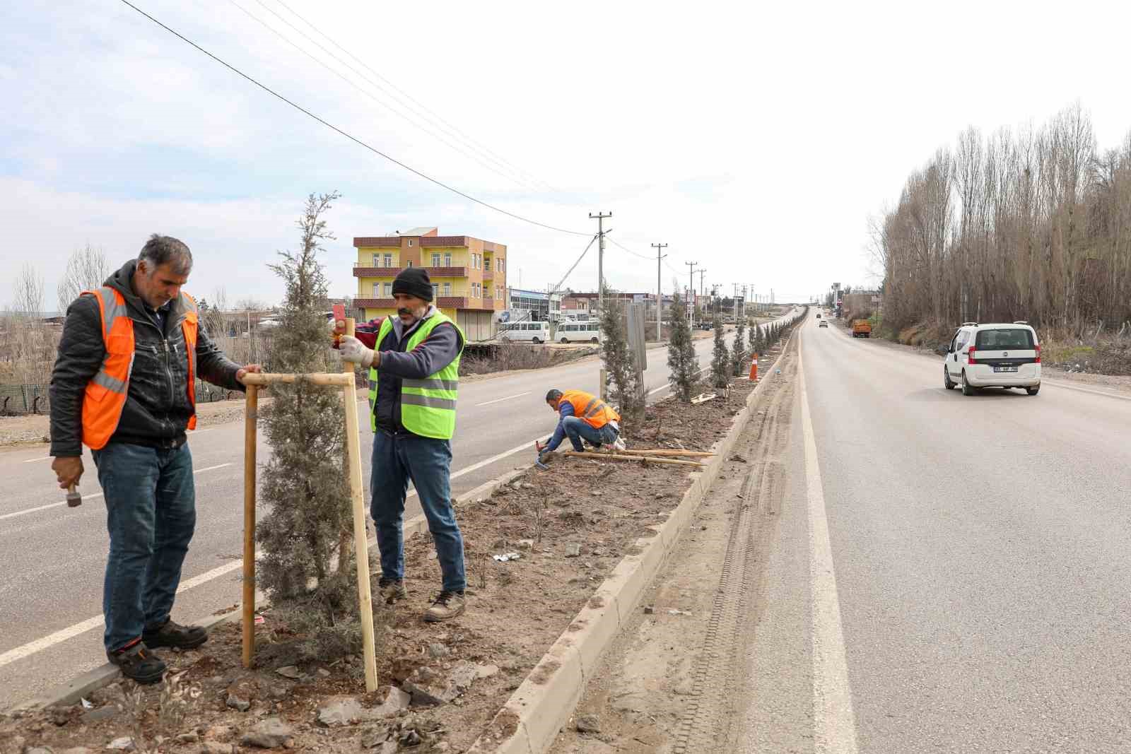 Diyarbakır’da üstyapı çalışmaları
