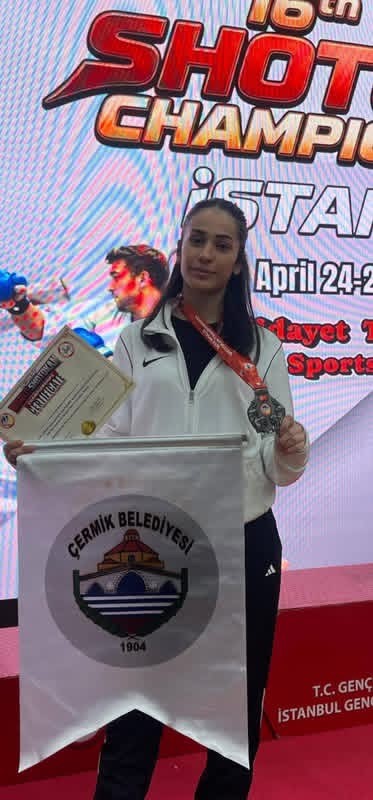 Diyarbakırlı sporcu, dünya 2’ncisi oldu
