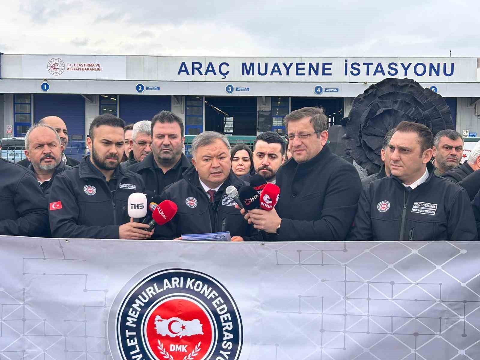 DMK Genel Sekreteri Cengiz: "TÜVTÜRK, acilen kamulaştırılmalı"
