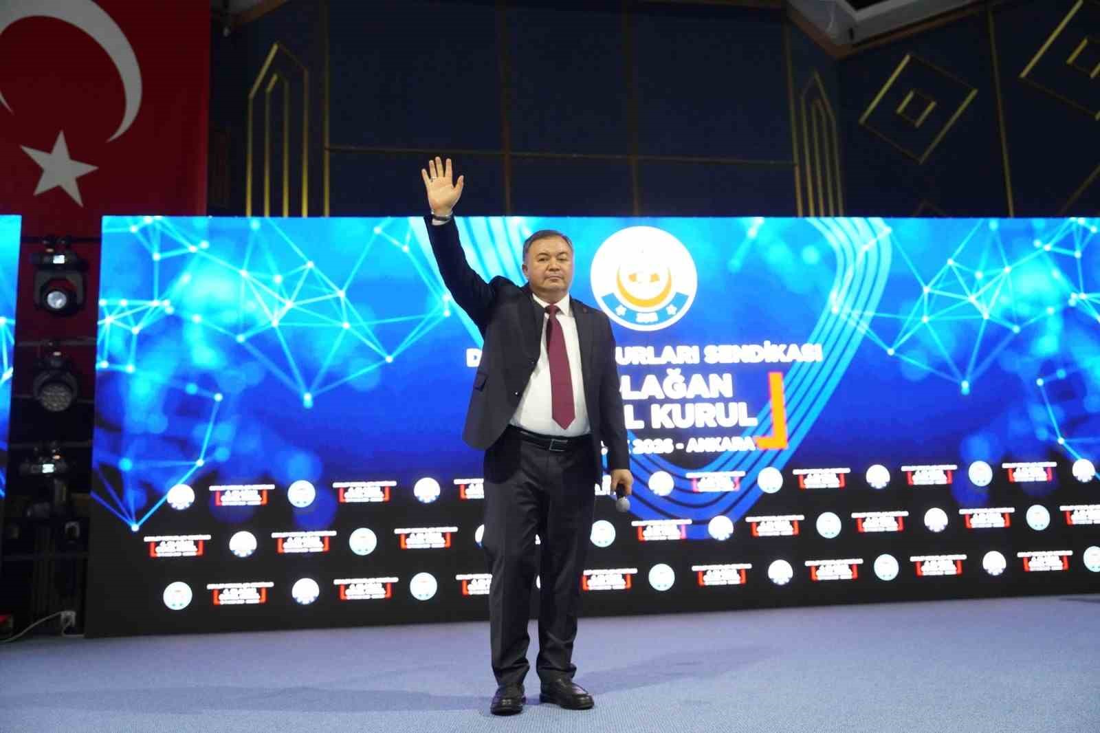 DMS Genel Başkanı Cengiz: "Genel yetkiyi alarak memurun gerçek sesini o masaya yumruk gibi vuracağız"
