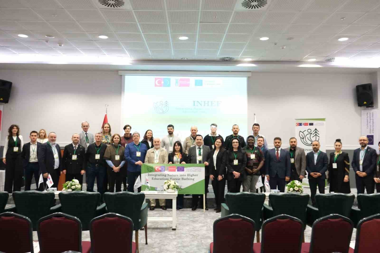 "Doğanın Yükseköğretime Entegre Edilmesi: Orman Banyosu" projesi başladı
