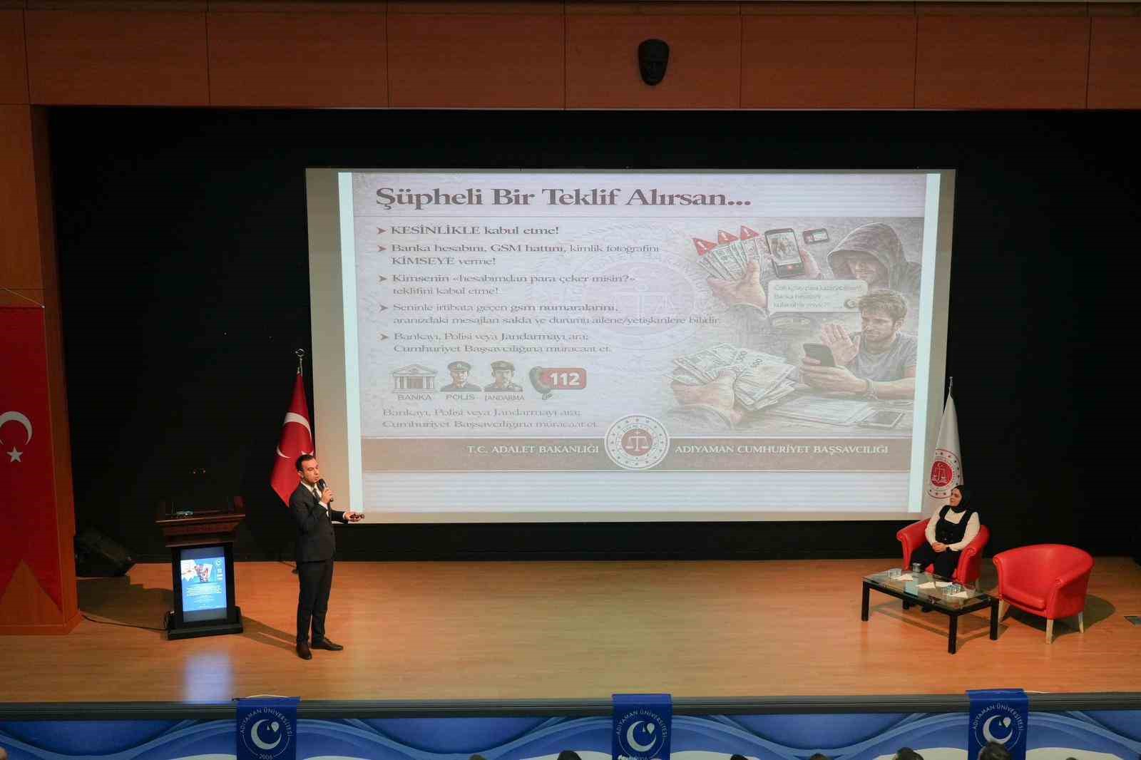 Dolandırıcılık ve kara para ile mücadeleye yönelik farkındalık programı düzenlendi
