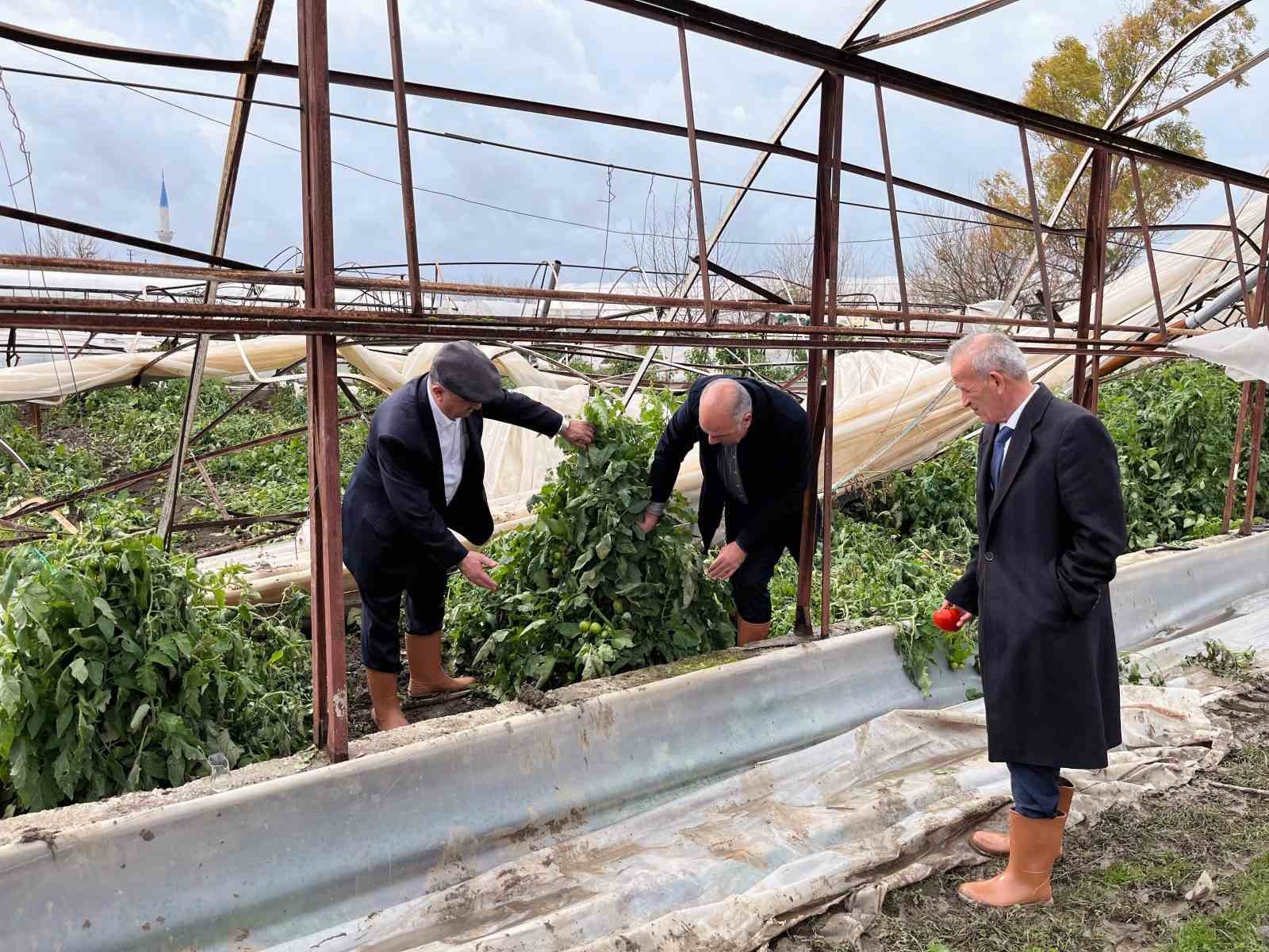 Dolu ve hortumun vurduğu Seydikemer’de oda başkanlarından destek çağrısı
