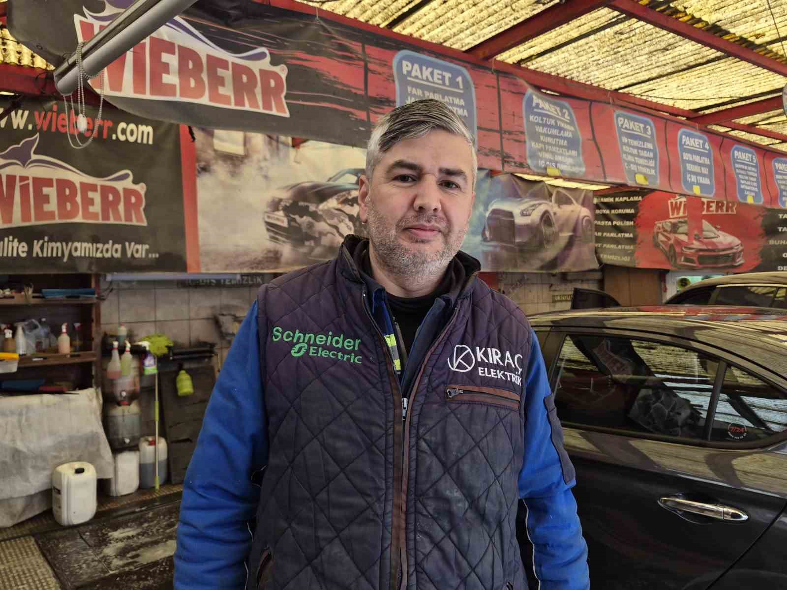 Dondurucu soğuklar ve kar yağışı oto yıkama taleplerini düşürdü
