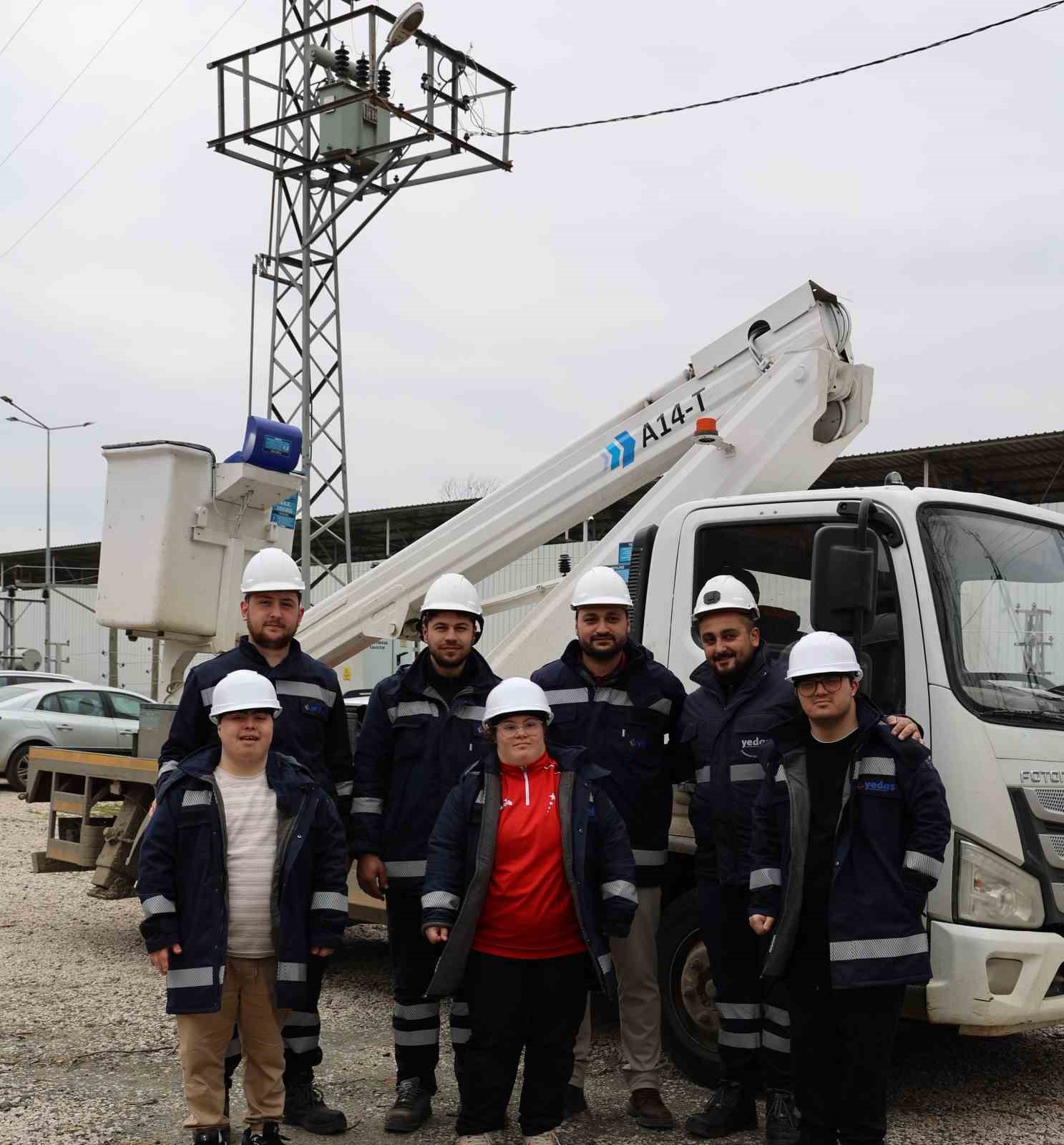 Down sendromlu çocuklara enerji sektörü tanıtıldı
