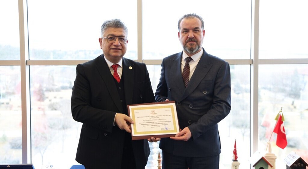 DPÜ’ye "Beslenme Dostu ve Fiziksel Aktiviteyi Destekleyen İşyeri" belgesi
