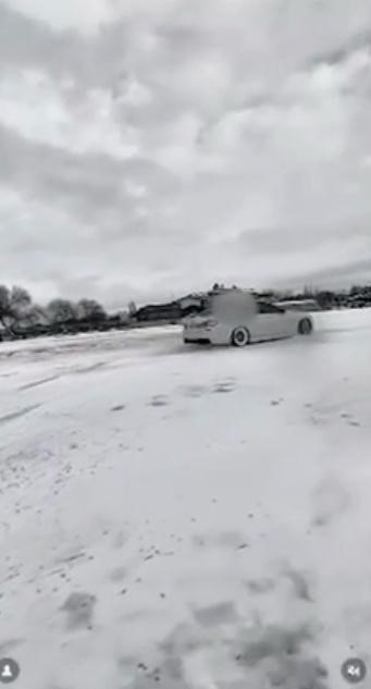 Drift attı, sanal devriyeye yakalandı
