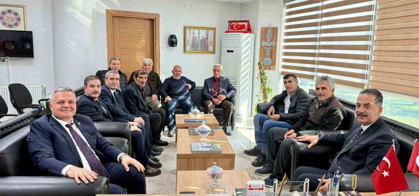 DSİ heyetinden Erzincan’da istişare ziyareti
